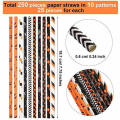 Amazon Eco Biodegradable Hallowmas Disposable Drinking Paper Straw